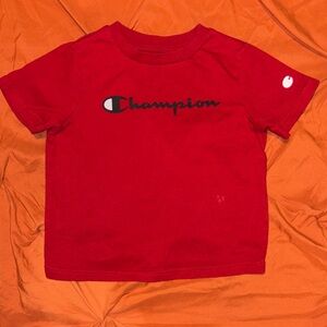 Champion Kids Bold Red Tee